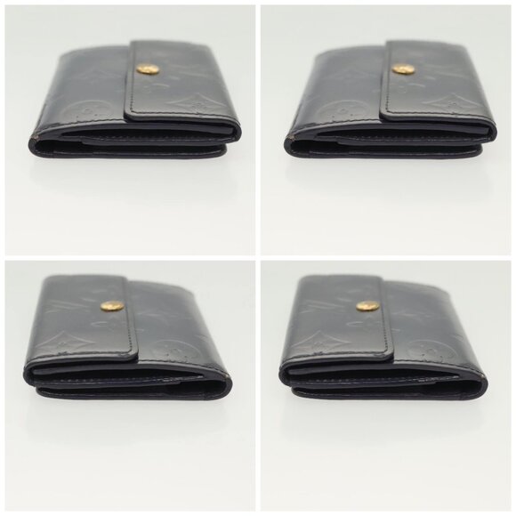 LOUIS VUITTON Monogram Vernis Ludlow Coin Purse Indigo M91356 LV Auth sw1431 - Picture 16 of 16